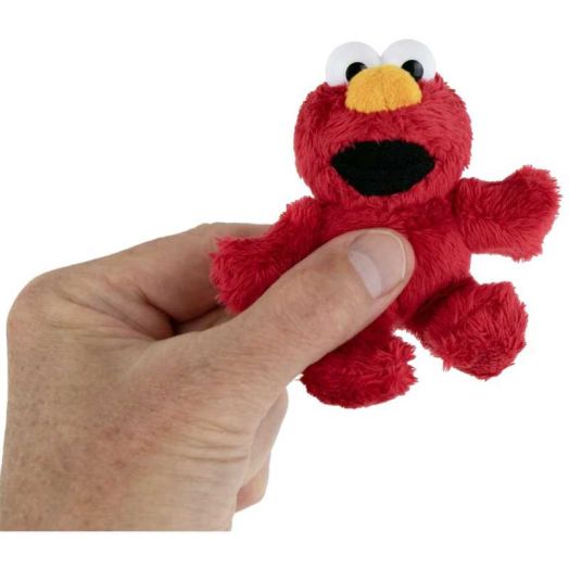 World's Smallest Tickle Me Elmo - Miniature Plush Toy with Laughing & Giggling Sounds