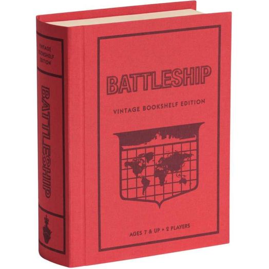 WS Game Company Battleship Vintage Bookshelf Edition