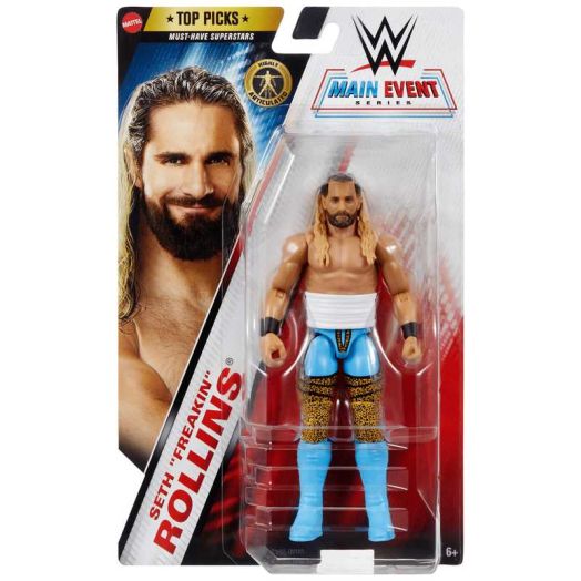 Seth Rollins- WWE Top Picks Seth Rollins Action Figure, 6-inch