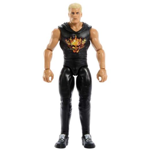 WWE Cody Rhodes Action Figure, 6-inch Collectible Superstar with Articulation & Life-like Look