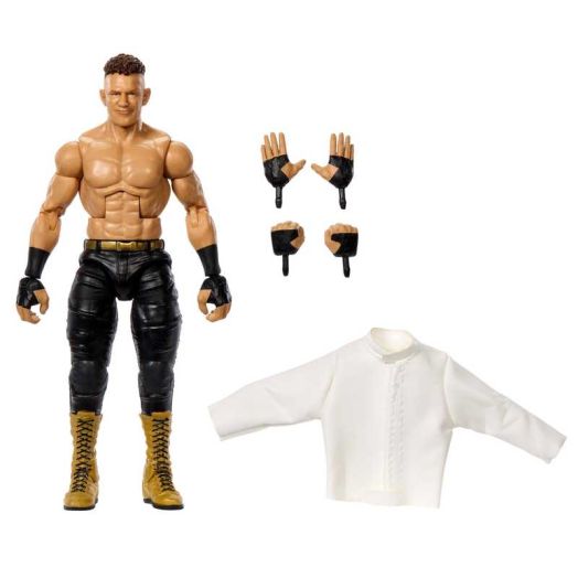 WWE Elite Channing "Stacks" Lorenzo Action Figure, 6-inch Collectible Superstar with Accessories
