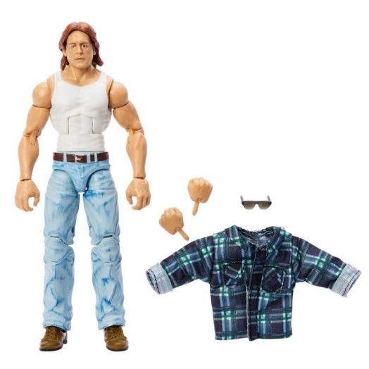 WWE Elite "Rowdy" Roddy Piper as John Nada Action Figure, 6-inch Collectible Superstar