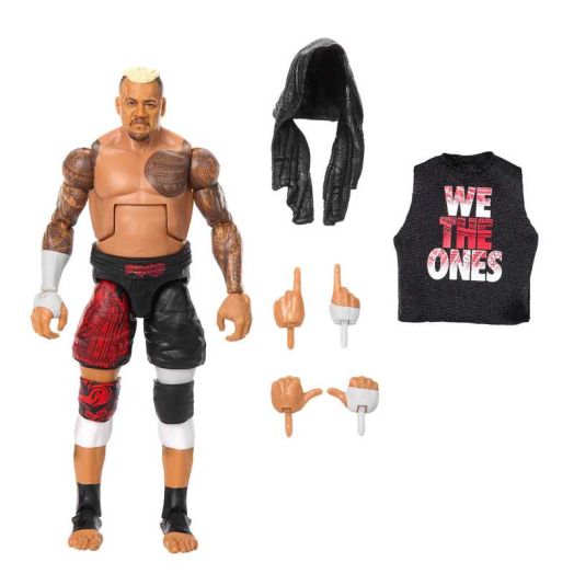 WWE Elite Top Picks Solo Sikoa Action Figure & Accessories Set, 6-inch Collectible