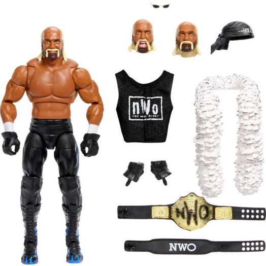 WWE Ultimate Edition "Hollywood" Hulk Hogan Action Figure & Accessories Set, 6-inch Collectible