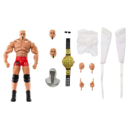 WWE Ultimate Edition Monday Night War Scott Steiner Action Figure & Accessories Collectible Set