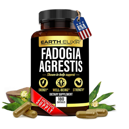 Swept supplies Earth Elixir Fadogia Agrestis 1000mg (180 Capsules)
