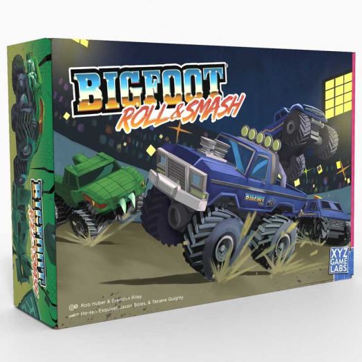 BIGFOOT Roll & Smash | XYZ Game Labs | Dice and Puzzle Game | 2 to 4 Players | Ages 8+