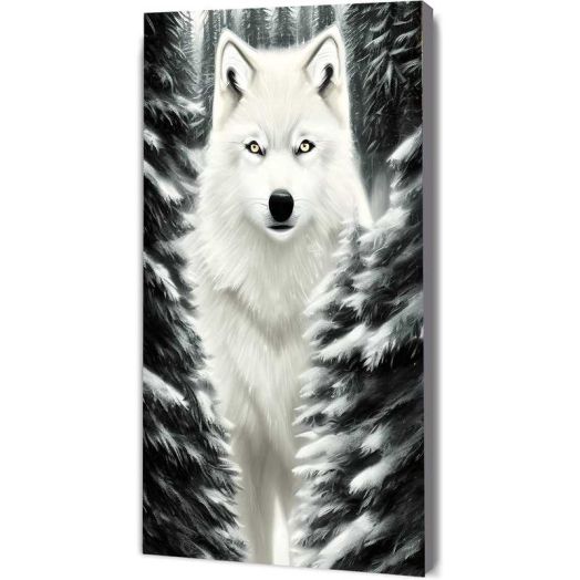 YALKIN 5D Diamond Painting Kits for Adults DIY Large Animal Full Round Drill (27.56 x 15.7 inch) Embroidery Pictures Arts Painting for Home Wall Decor