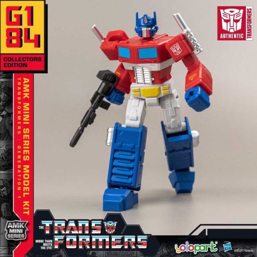 YOLOPARK Optimus Prime Transformers Toys Action Figures, Birthday Gifts for Boys, Girls Age 8 and Up,4.72 Inch