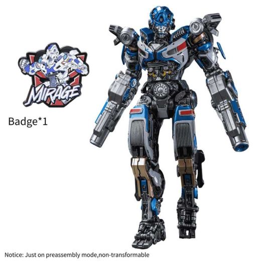 YOLOPARK Transformers Toys, Rise of The Beasts-Mirage Action Figures, 6.29" Collectible Toys, Gifts for Transformers Fans