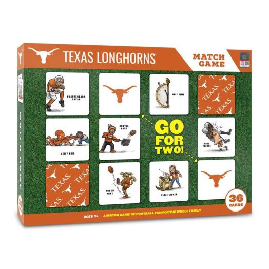 Texas Longhorns Licensed Memory Match Game