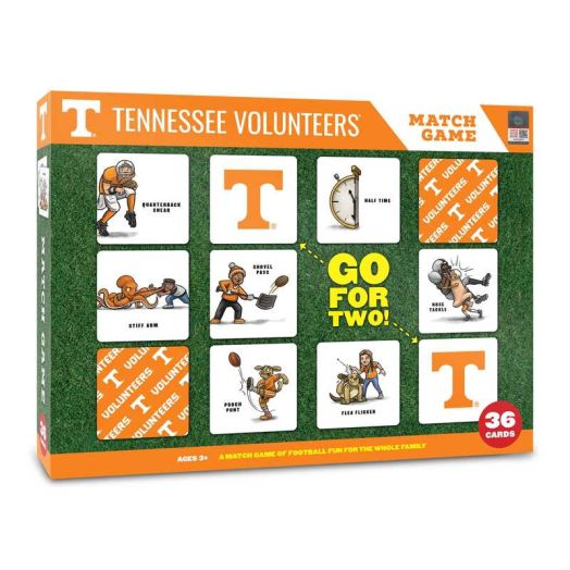 YouTheFan NCAA Tennessee Volunteers Licensed Memory Match Game
