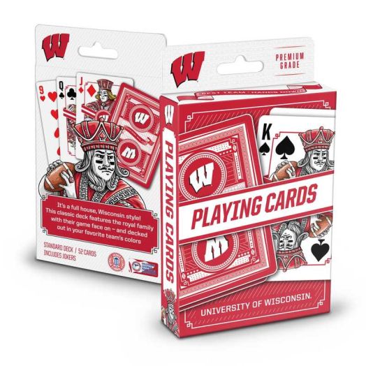 YouTheFan NCAA Wisconsin Badgers Classic Series Playing Cards