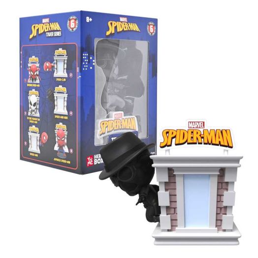 YuMe Spider-Man Tower Series Hero Box Noir Spider-Man Ages 8+
