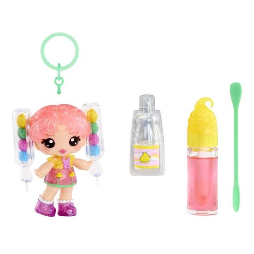 Yummiland x PEEPS Lip Gloss Doll- Molly Mallows with Scented Lip Gloss, Ages 4+