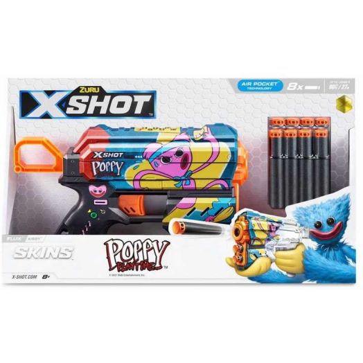 Poppy Playtime Flux Kissy Blaster Toys for Outdoor Play,8 Count
