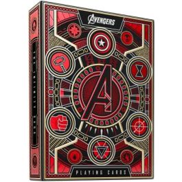 theory11 Avengers Playing Cards (Red) by Marvel Studios